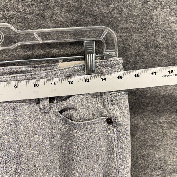 Loft Jeans Women 6 Gray Denim Light Wash Skinny Ankle Mid Rise Curvy Pockets - Picture 3 of 11